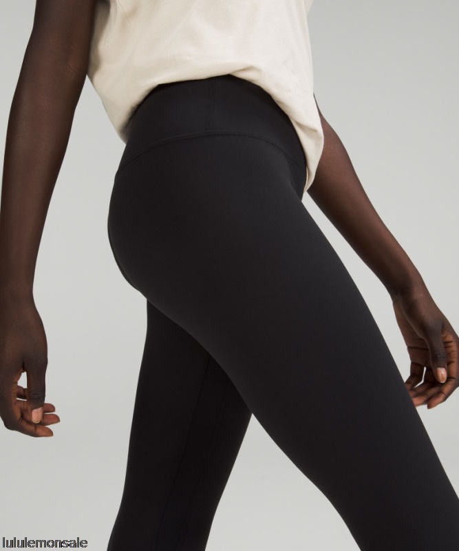 Lululemon Damen DELULU038 | Schwarz Align Hochhaushose 28